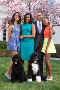 La famille Obama lors de la fête de Pâques