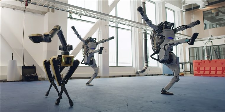 Ces robots conçus par Boston Dynamics dansent mieux que vous